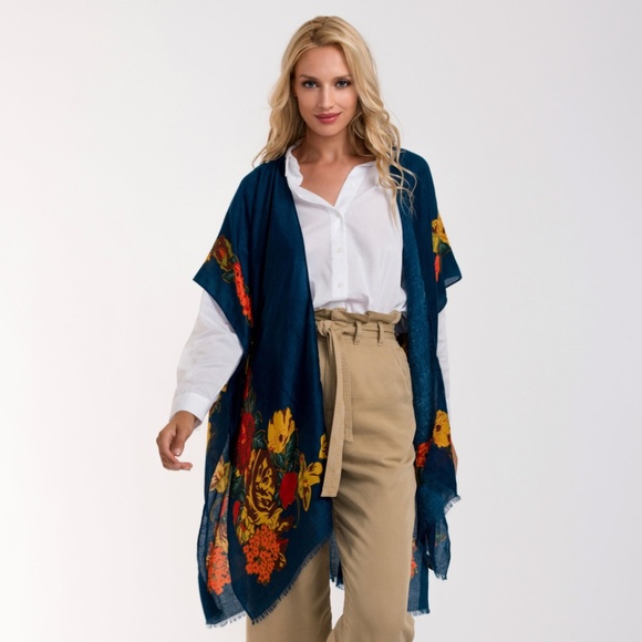 NW **BOUTIQUE**   Beautiful KIMONO   OSF ALL 0-3X - Picture 2 of 5